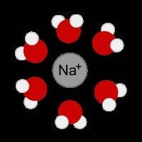 The charges with sodium chloride are all balanced-for every positive sodium ion there is a correspon
