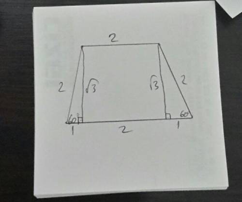 What is the area of the trapezoid shown? Express your answer in simplest exact form.