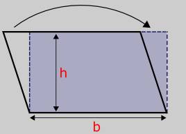 What is the area of a rhombus