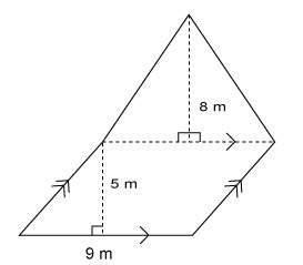 What is the area of this figure?  __m²