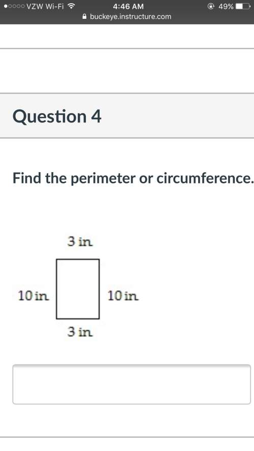 Find the perimeter or circumference.