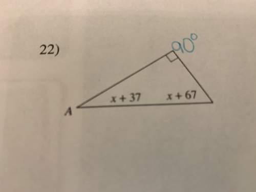 John has a triangle in the triangle there are 3 angles labeled a, b, and c. the a angle is labeled 9