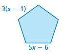 Apolygon is regular if each of its sides has the same length. find the perimeter of the regular poly