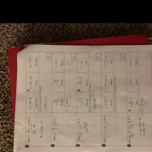 Can someone check if this is correct 9th grade math algebra 1