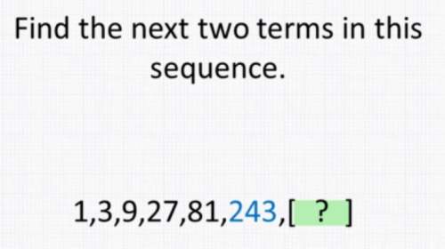 What is the next term in the sequence?
