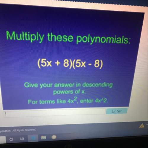 How to answer this on descending powers of x pretty