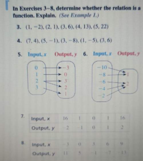 Me the number 8 is input x -3,0,3,6,9output y 11,5,-1,-7,-13