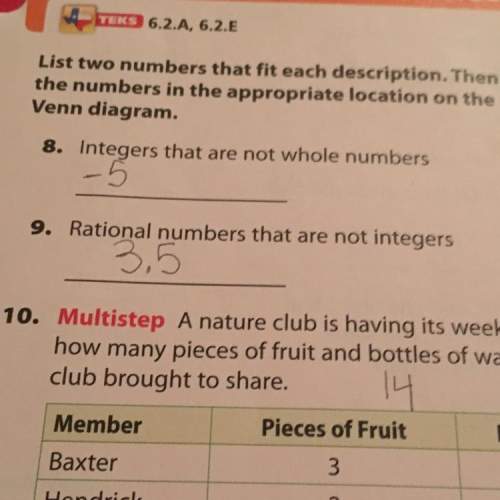 Can someone me with number eight? is it wrong or right?