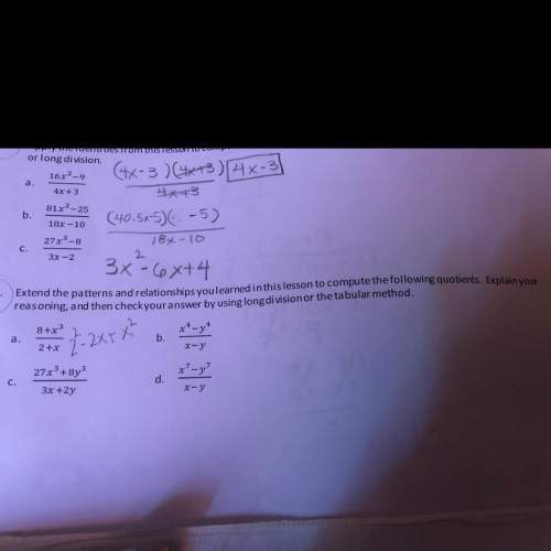 Algebra can someone check to see if those are correct? and possibly give me #5 b, c, &amp; d and