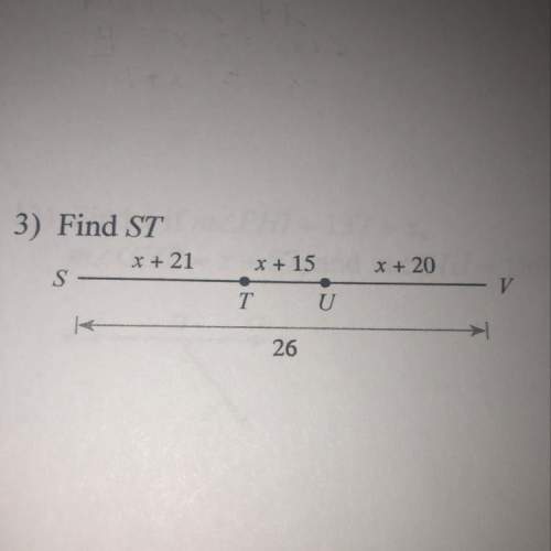 Find st x+21 s-t x + 15 t-u x+ 20 u-v 26