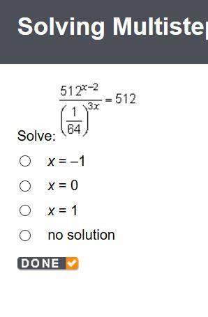 Anyone know the solution to this algebra problem?