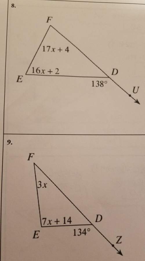 Based on the diagram write an equation and solve the equation for x.if you could with both th