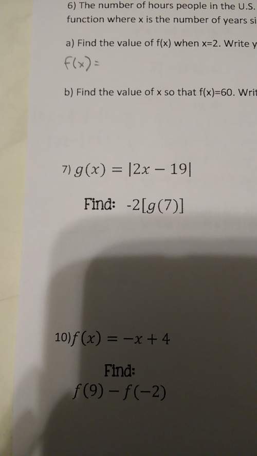 How would i solve this function? you!