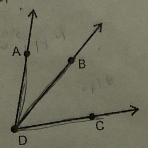 6. using the diagram;  write an expression to describe the measure of angle adc, given a