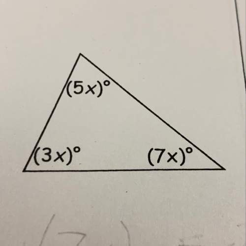 Find the measure of each angle in the triangle