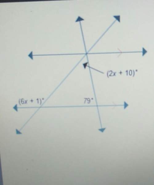 What is the value of x x=2.25x= 11.25x= 13x= 22