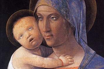 Whats this painting  and is there something wrong with the baby in the painting