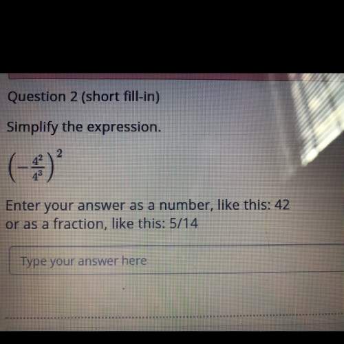 Simplify the expression (-4^2/4^3)^2