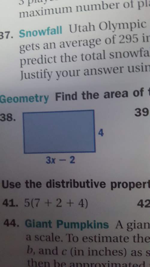How are u supposed to find the area without knowing what x is?