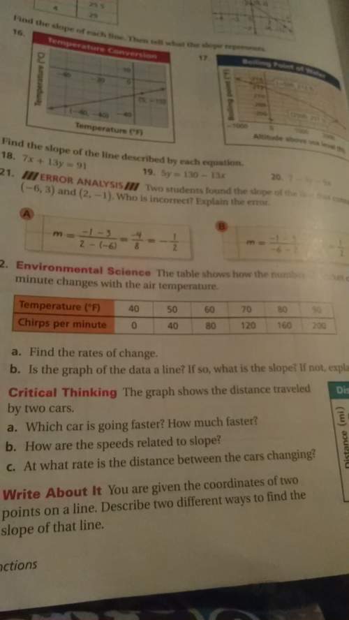 Me with problem 22a i dont understand how to find the rate of change