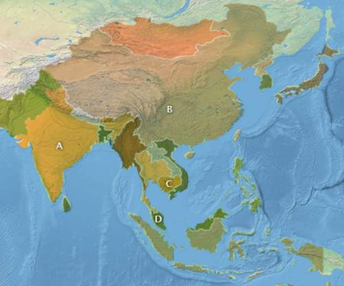 Study the map below. in which region did both hinduism and buddhism begin