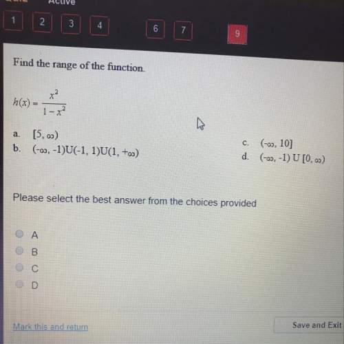 Fast pliz  find the range of the function.pictures below