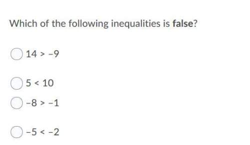 Which of the following inequalities is false?