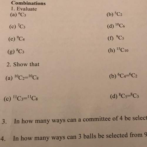 Combinations- how to show that 10c2=10c8