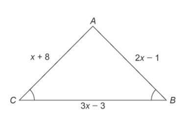 What is the length of side bc of the triangle?