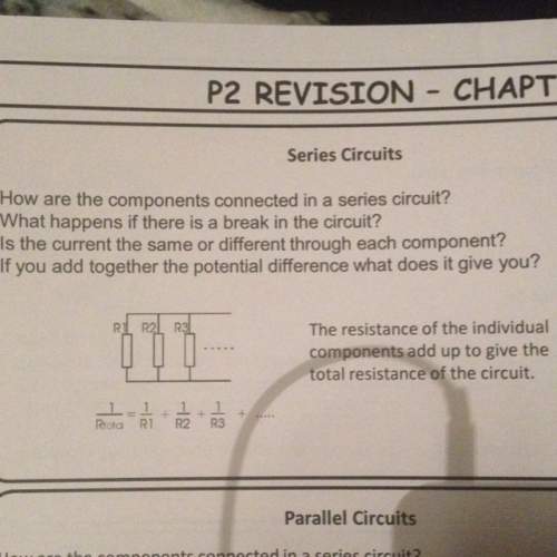 Could anyone me on the questions of the series circuits (the picture is attached)
