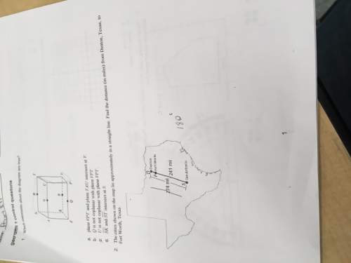 Geometry work how do i find the distance in miles