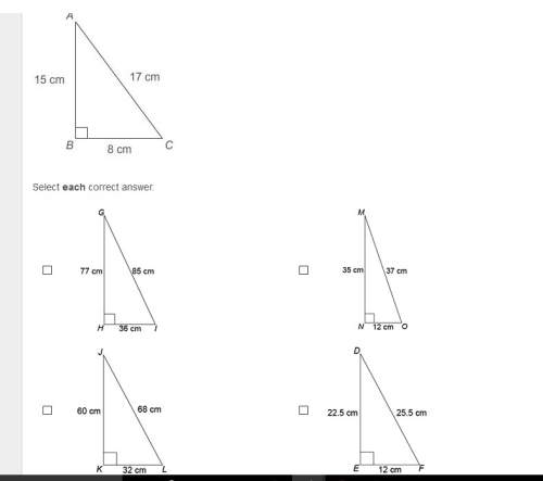 Will mark the  which triangles could not be similar to triangle abc ?