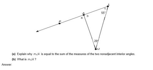 2. in the figure, is an exterior angle to .