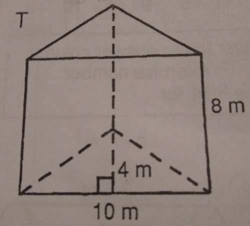 How do i find the volume of a triangular prism that has a 10m width a 4m base and a 8m hight don't w
