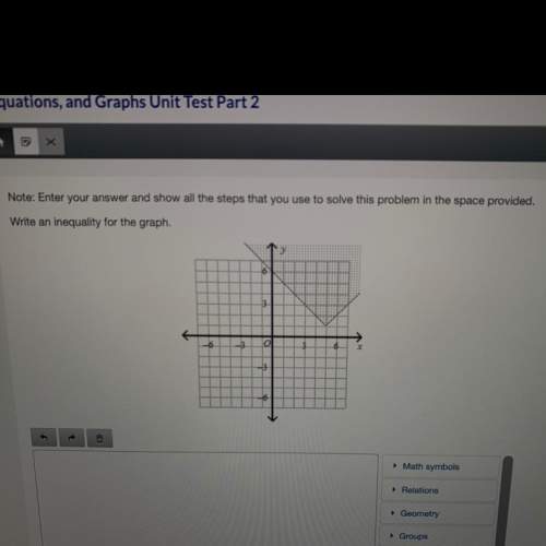 Note : enter your answer and show all the steps that you use to solve this problem in the space pro