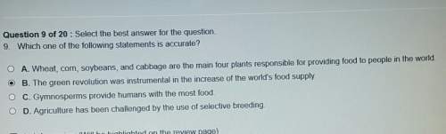Which one of the following statements is accurate? a. wheat, corn, soybeans, and cabbag
