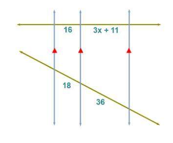 3. what is the length of ti?  4. find the value of x.