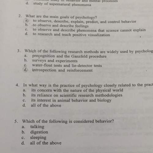 Which of the following research methods are widely used by psychologists?