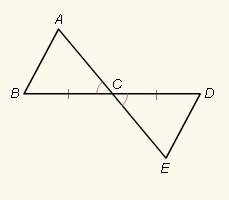 Answer fast what additional information do you need to prove △abc ≅ △edc by the sas postulate?