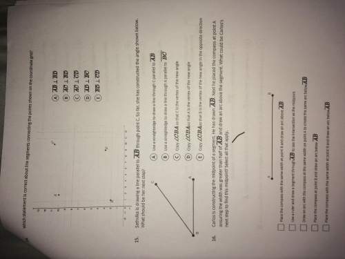 Need explain why its the answer and show work look at picture