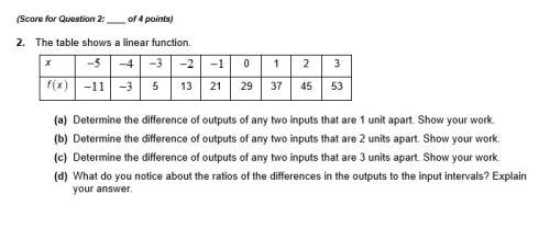 Need with multiple answer math problem!