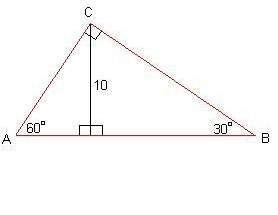 Consider the right triangle abc given below:  a. what is the length of the hypotenuse o