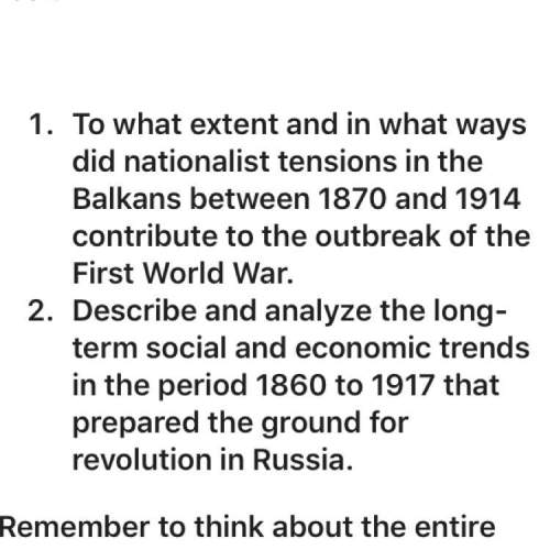 2long essay questions for ap euro. need with them.