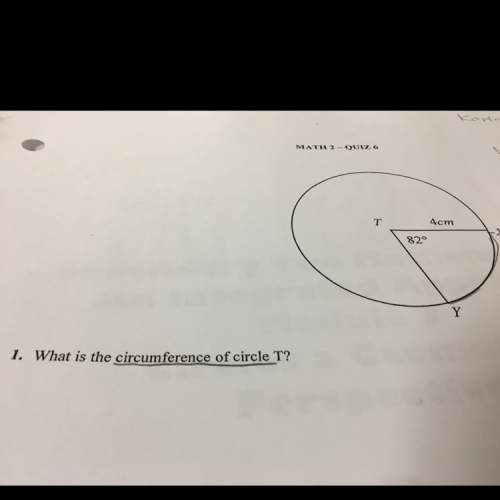 What is the circumference of circle t