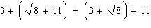 Name the property of real numbers illustrated by the equation.
