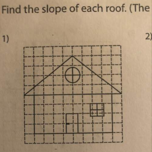 How can i find the slope for the roof ?