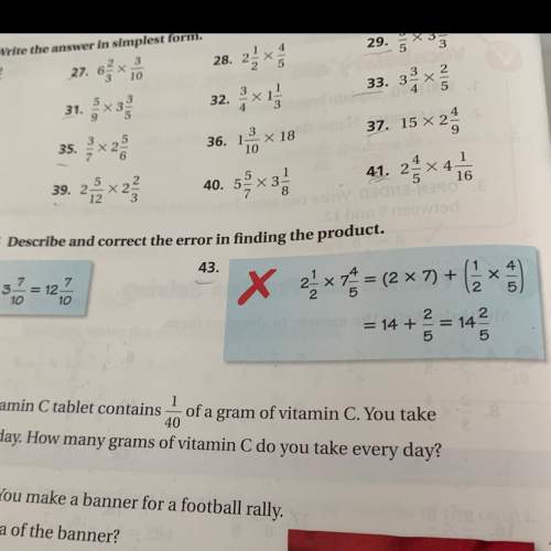 Can some with 43 and explain your answer and (or) show your work ? ?