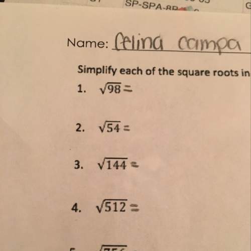 How do i solve the square root of all these problems step by step