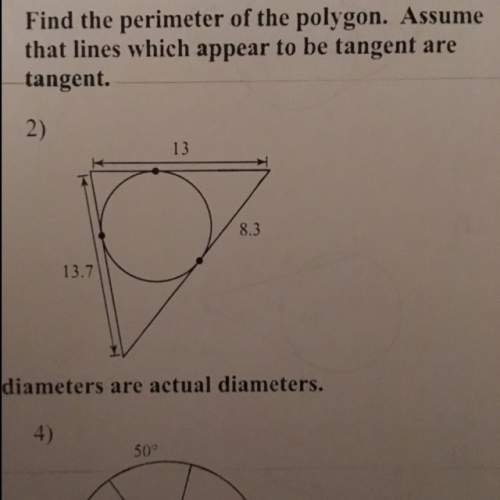 How do you find the perimeter of the polygon?