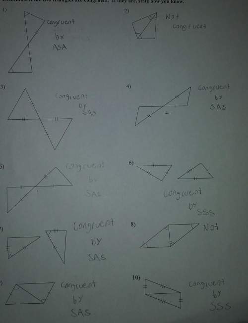 Check my geometry hw and see if i'm right or wrong